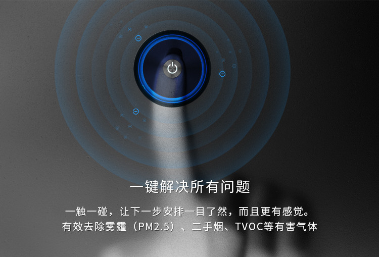 车载空气净化器 除甲醛烟雾灰尘PM2.5 除雾除尘除烟 杀菌