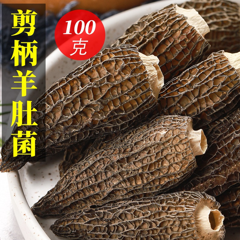 羊肚菌干货100g特级川藏高原特产野生菌  源自净土的食品  全国包邮