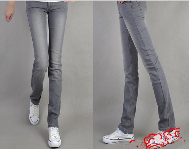 【断码清仓】时尚显瘦超经典女式牛仔铅笔裤小直筒裤