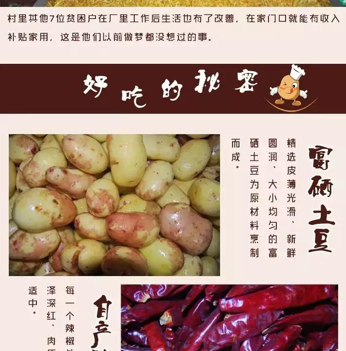 开阳 【麻辣土豆丝·土豆片】140g*4（各两袋）贵州省内包邮