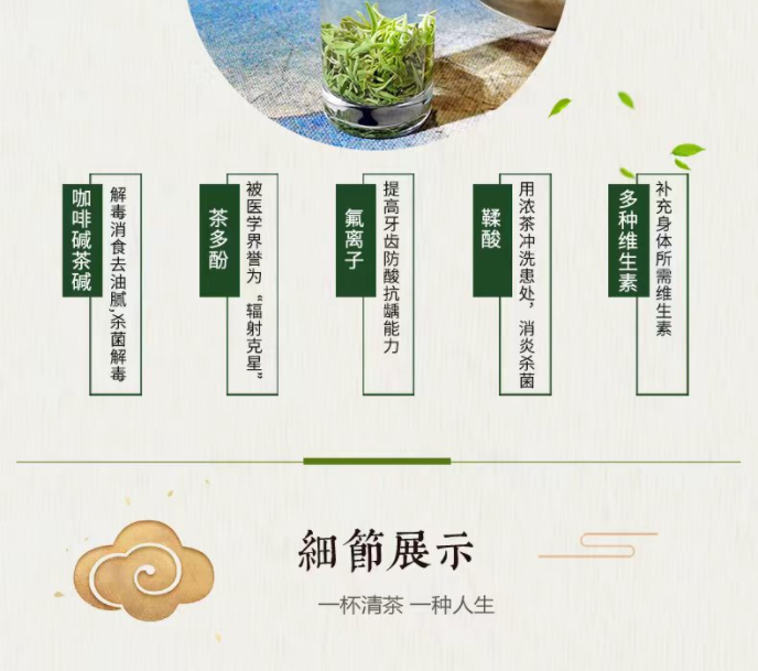 庆山春 2024年明前英山云雾茶—寻道75gX4罐