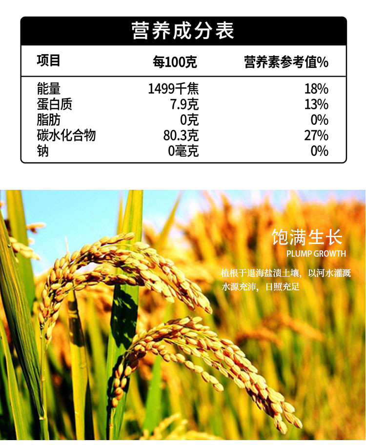 一寄稻 【盘邮振兴馆】一寄稻 盘锦蟹田大米 六面真空（ 5kg/袋）