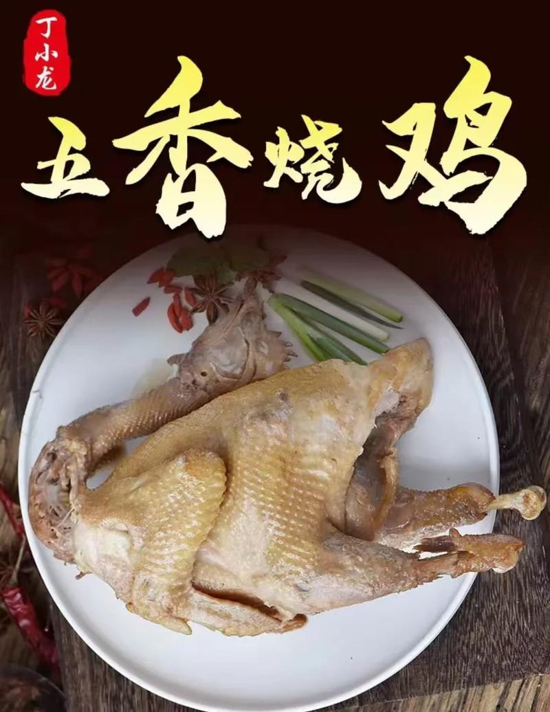 丁小龙 整只熟食鸡系列炸鸡烧鸡麻椒鸡