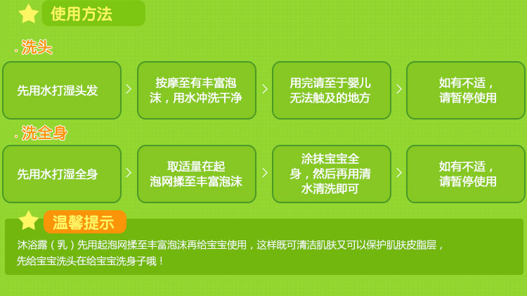 包邮 青蛙王子婴儿洗发沐浴露310ml 宝宝洗沐二合一无泪