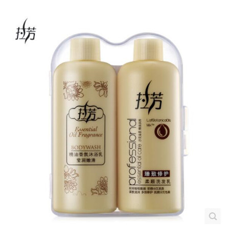 拉芳臻致修护旅行套装洗发乳50ml+沐浴乳50ml