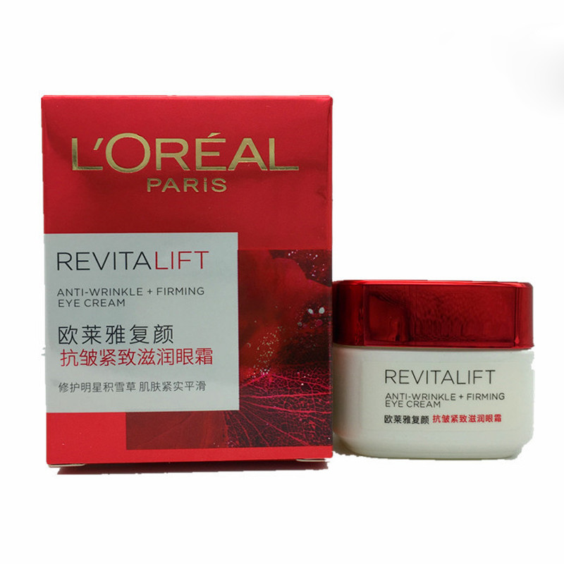 欧莱雅/L＇OREAL    复颜抗皱紧致滋润眼霜15ml