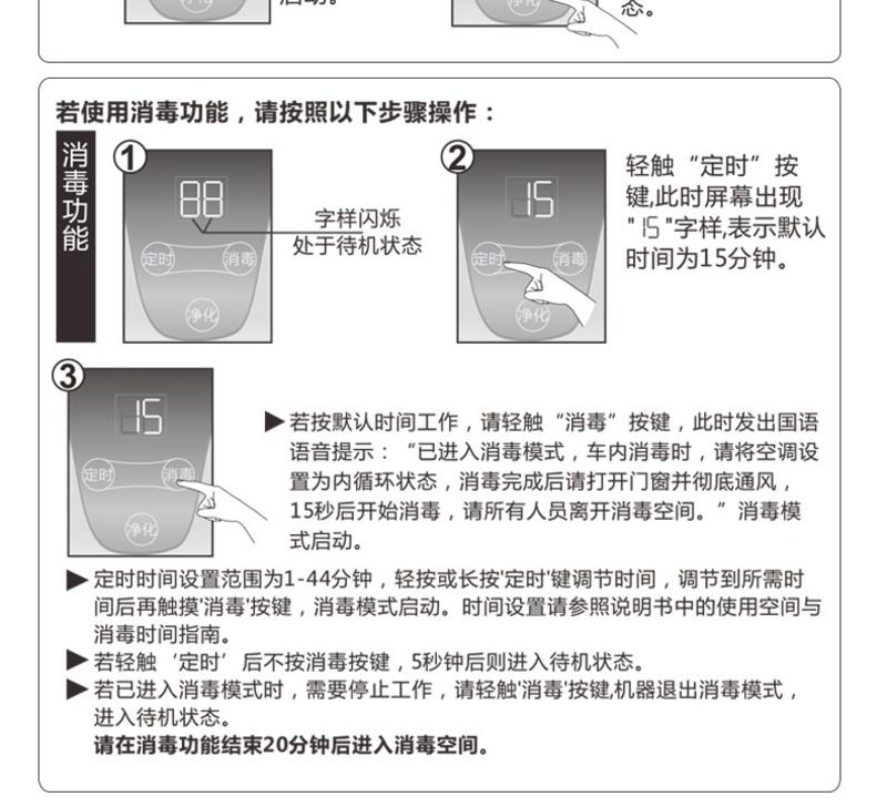 格林盈璐语音车载空气净化器汽车空气净化器车用车载净化器