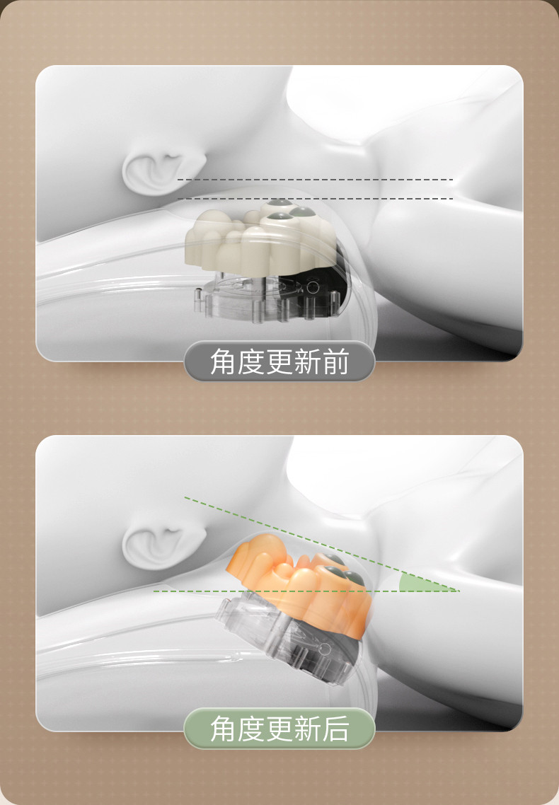 佳仁 智能多功能按摩枕可充电家用腰椎背颈电动按摩器靠垫热敷