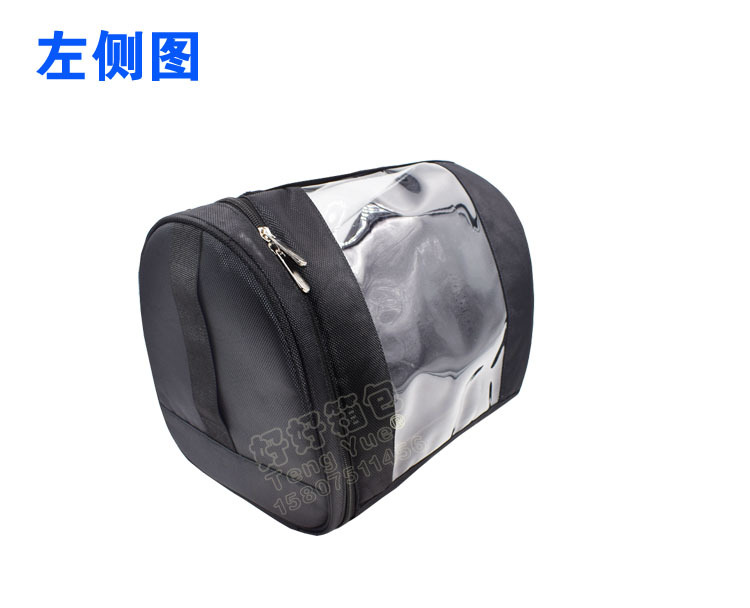 TENG YUE 1155-1汽车保养工具收纳包清洗防锈润滑剂透明pvc防震防水牛津布黑色双拉手提袋