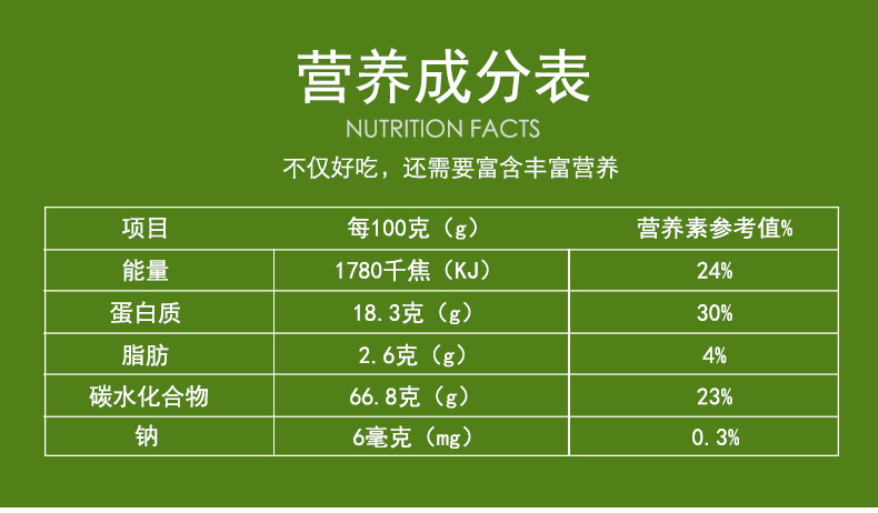 【阳高县馆】天思 复合豌豆糊（红糖味）450g(小袋）