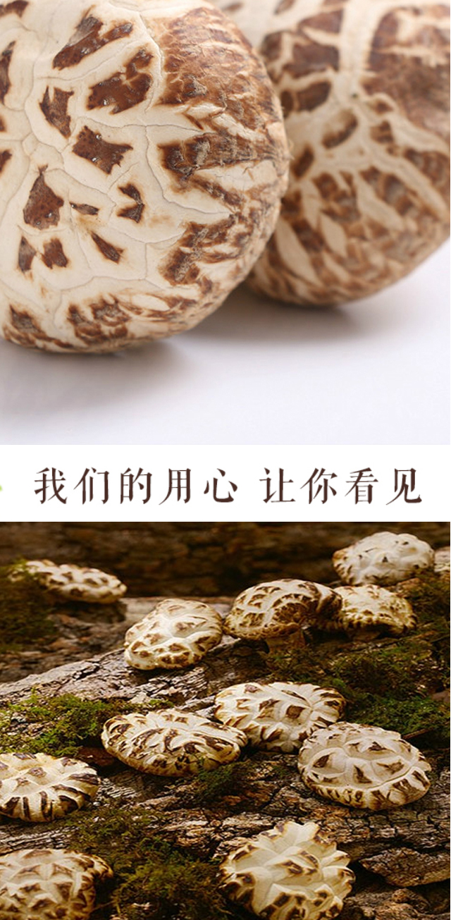 【邮乐 永靖县】永靖县 通阳农牧刘家峡三马台干香菇 250g/袋