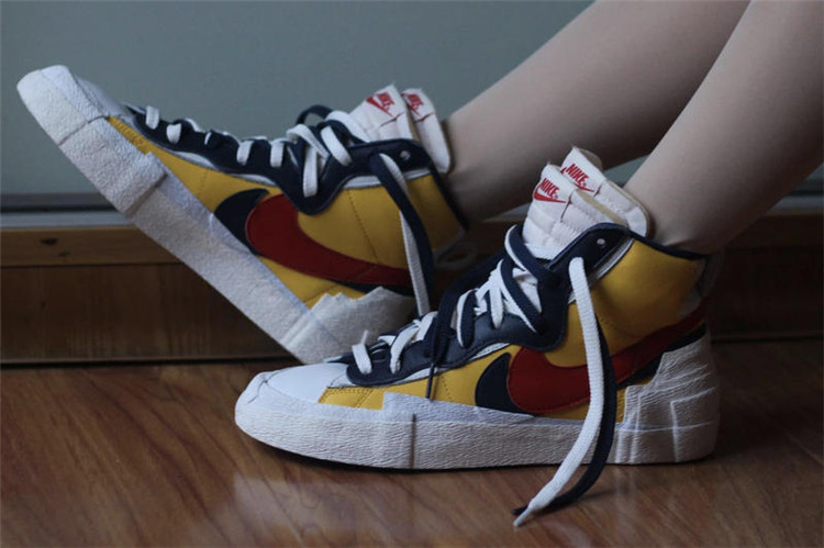 Nike Blazer High耐克联名款 男女高帮休闲板鞋时尚皮面