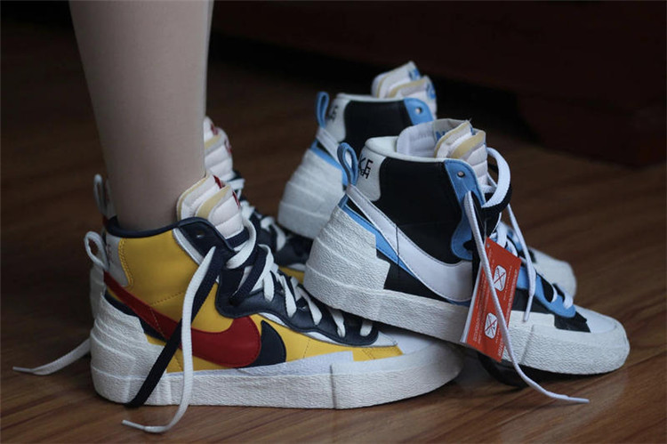 Nike Blazer High耐克联名款 男女高帮休闲板鞋时尚皮面