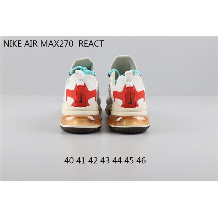 Nike AIR MAX270 REACT 耐克男鞋270新配色 男子休闲运动鞋跑步鞋气垫网纱面