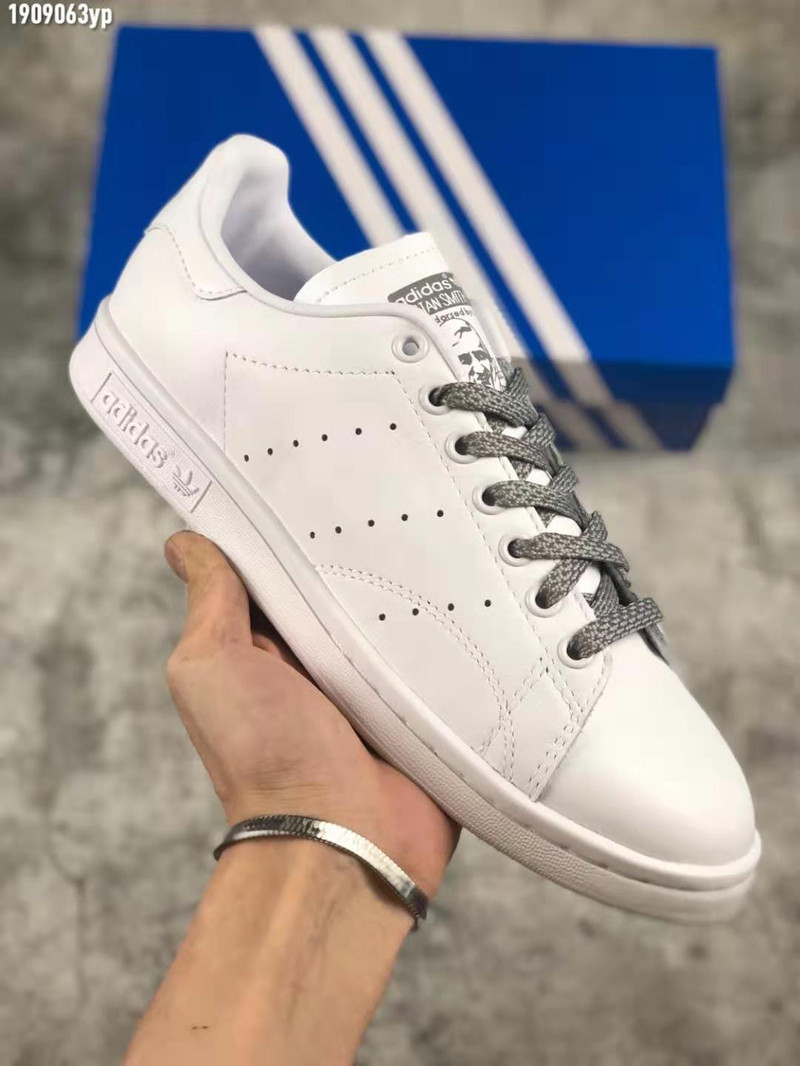 ADIDAS STAN SMITH阿迪达斯三叶草板鞋 男子低帮休闲鞋满天星女鞋情侣鞋 BD7455