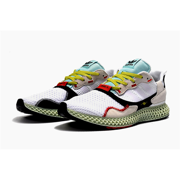 Adidas阿迪达斯ZX4000 4D男女经典运动鞋跑步鞋 FBT90 【第二件半价】