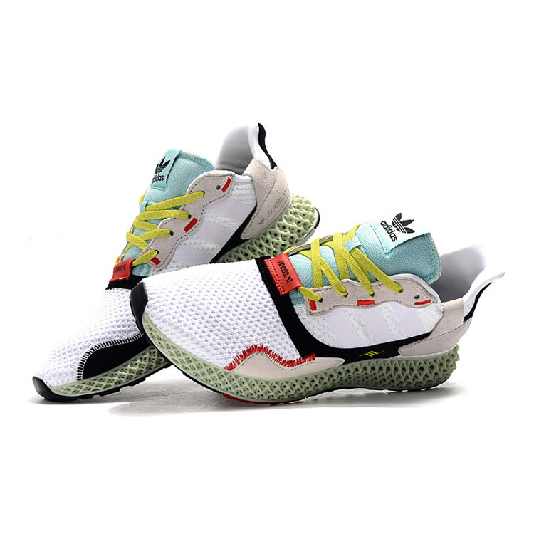 Adidas阿迪达斯ZX4000 4D男女经典运动鞋跑步鞋 FBT90 【第二件半价】