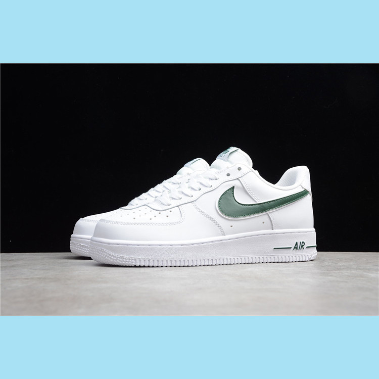 Nike耐克Air Forcw 1 AF1 空军一号女鞋白多勾绿男鞋低帮板鞋 AO2423-104