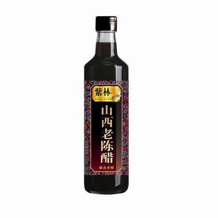 【晋阳馆】紫林 珍酿山西老陈醋500ml*3瓶