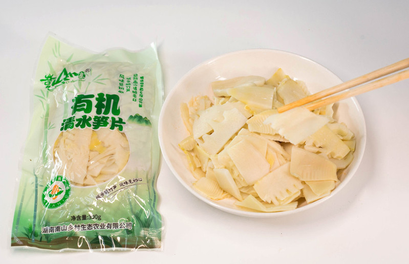 【扶贫助农】邮三湘　邵阳红 邵阳城步 奇山寨 有机清水笋片300g*2包