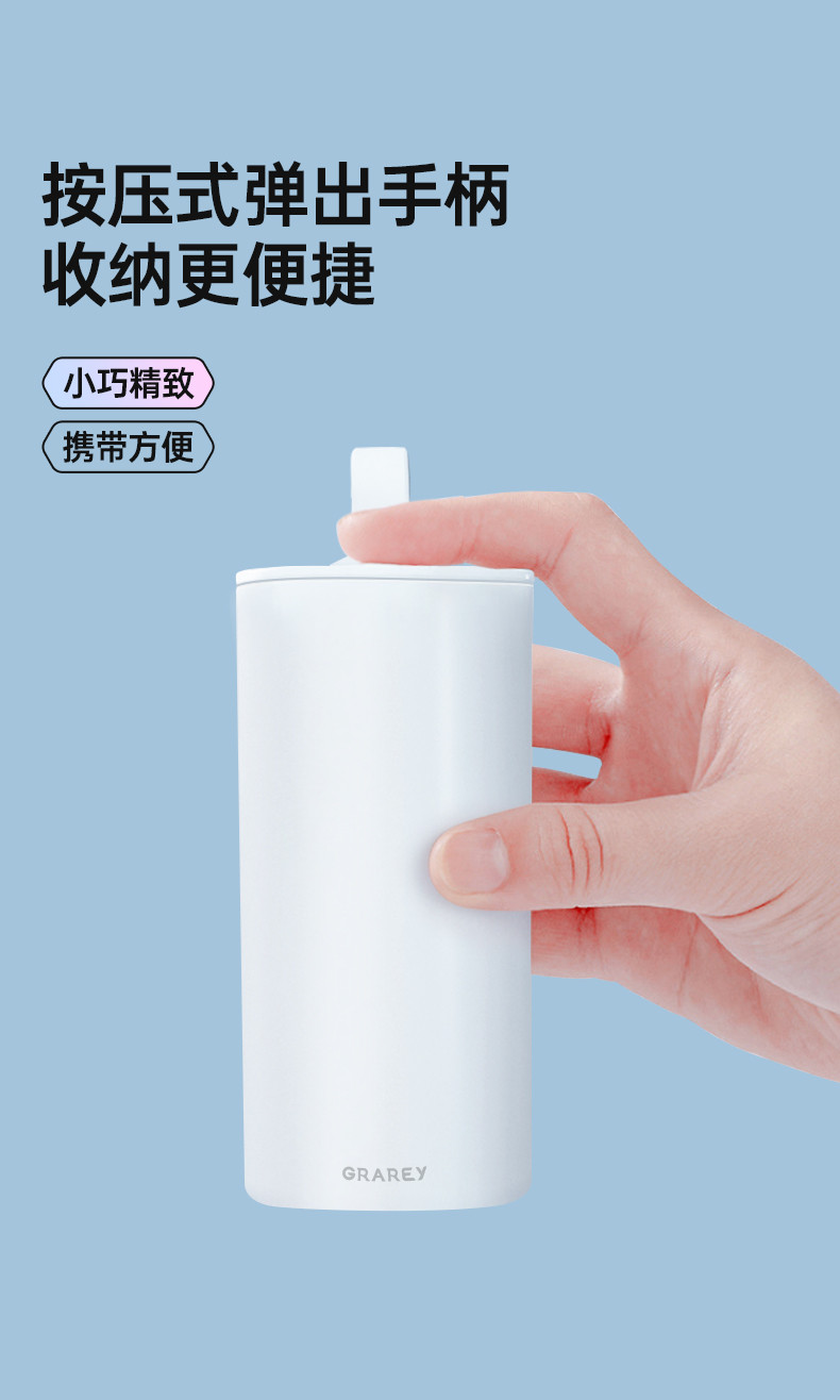 GRAREY 可伸缩粘毛器 （内含1卷60撕+1袋2卷120撕）YB