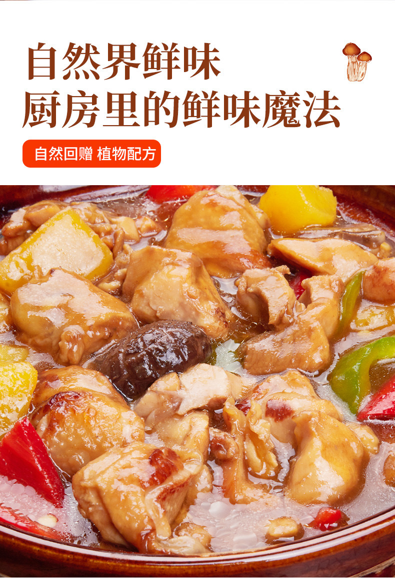 森庄农品 【3袋仅9.9】松茸鲜调味料80g/袋YB