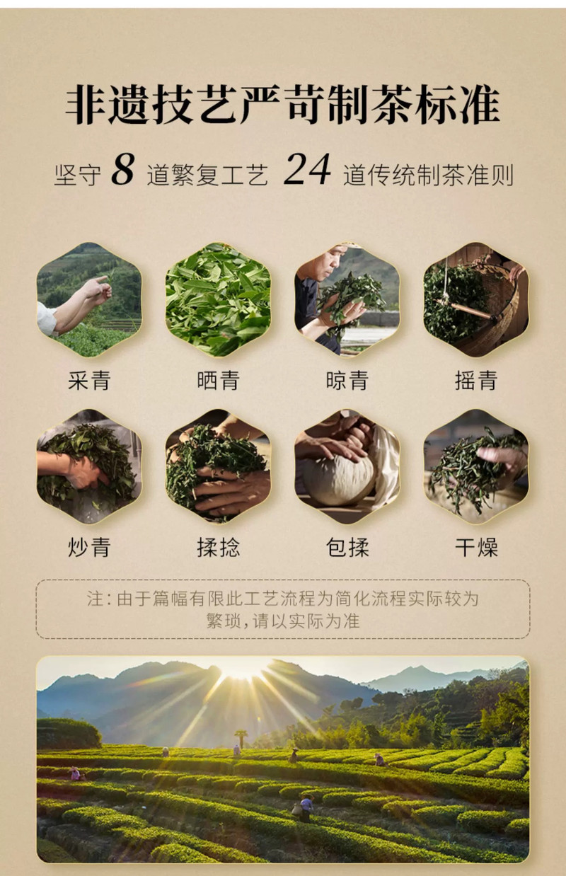 山国工夫茶 大罐茶（四款茶）