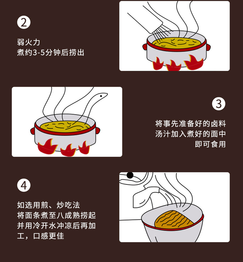 四川特产苦荞麦面条挂面 低脂无糖精粗粮面条方便速食面HYR