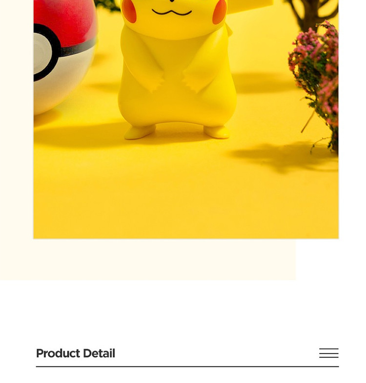 名创优品/MINISO 宝可梦系列皮卡丘摆件1个装 比卡丘