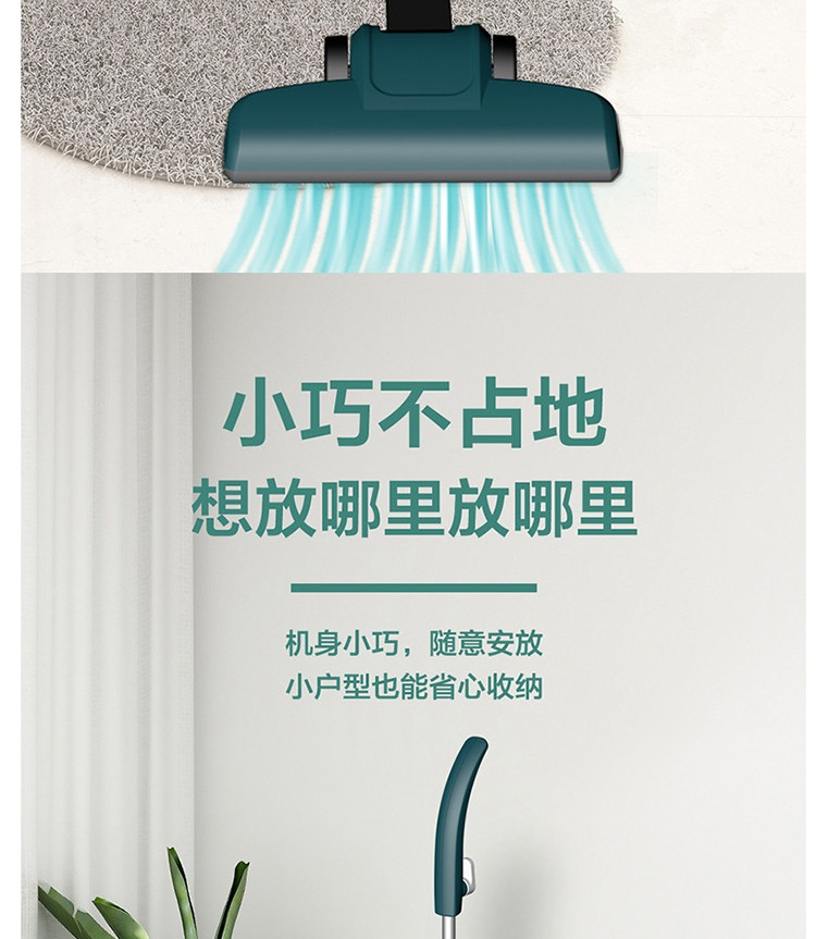 【领券立减30元】海尔/Haier 吸尘器 家用手持立式有线吸尘器 二合一强劲大吸力 ZL605B