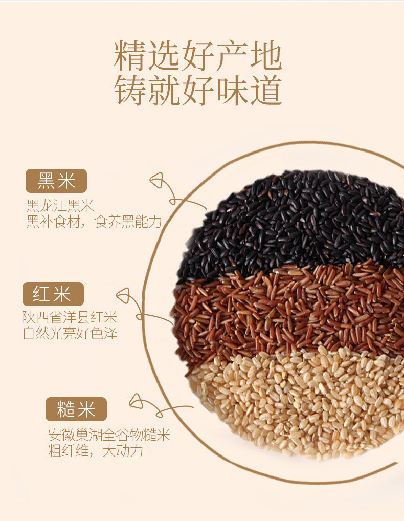 燕之坊 三色糙米2.5kg（定量装）