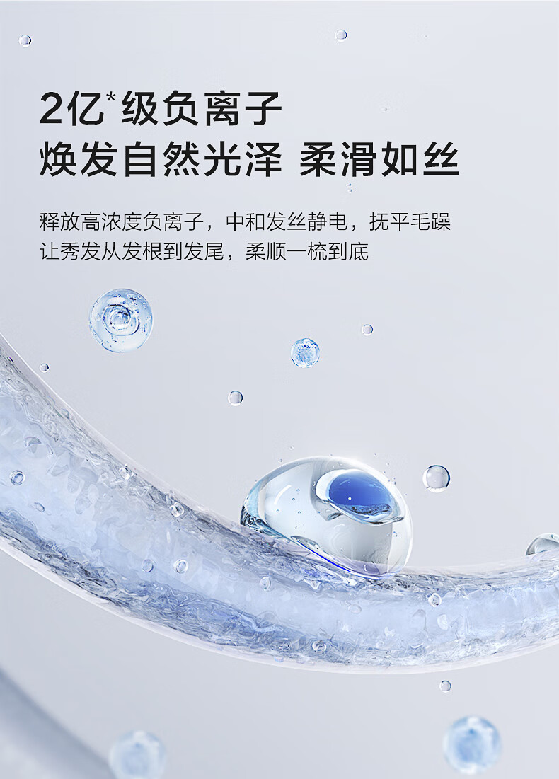 海尔/Haier 高速吹风机家用亿级负离子HF71