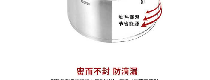 红厨Master Chef 24cm汤锅HCMC4002-24