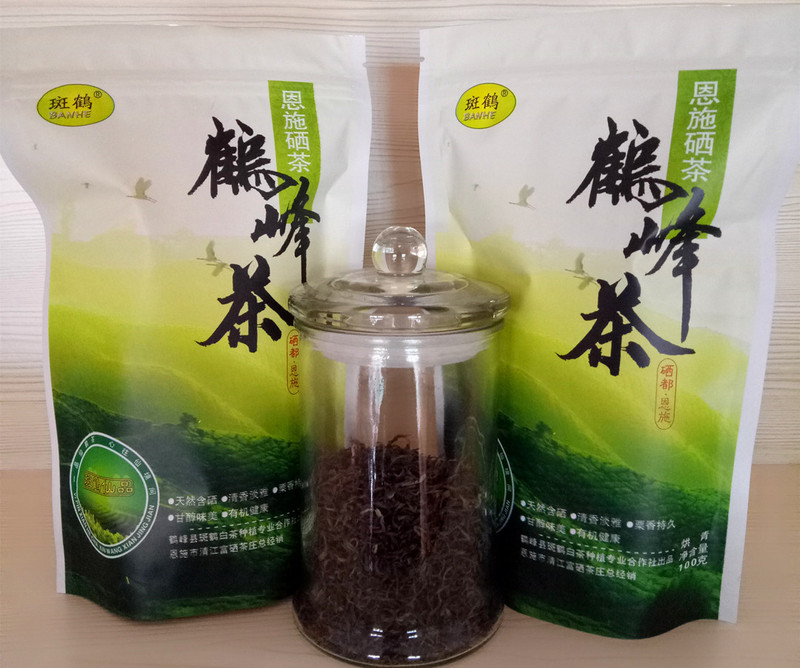 斑鹤 湖北鹤峰茶恩施富硒茶烘青茶雨前茶一级绿茶【100g】袋装包邮