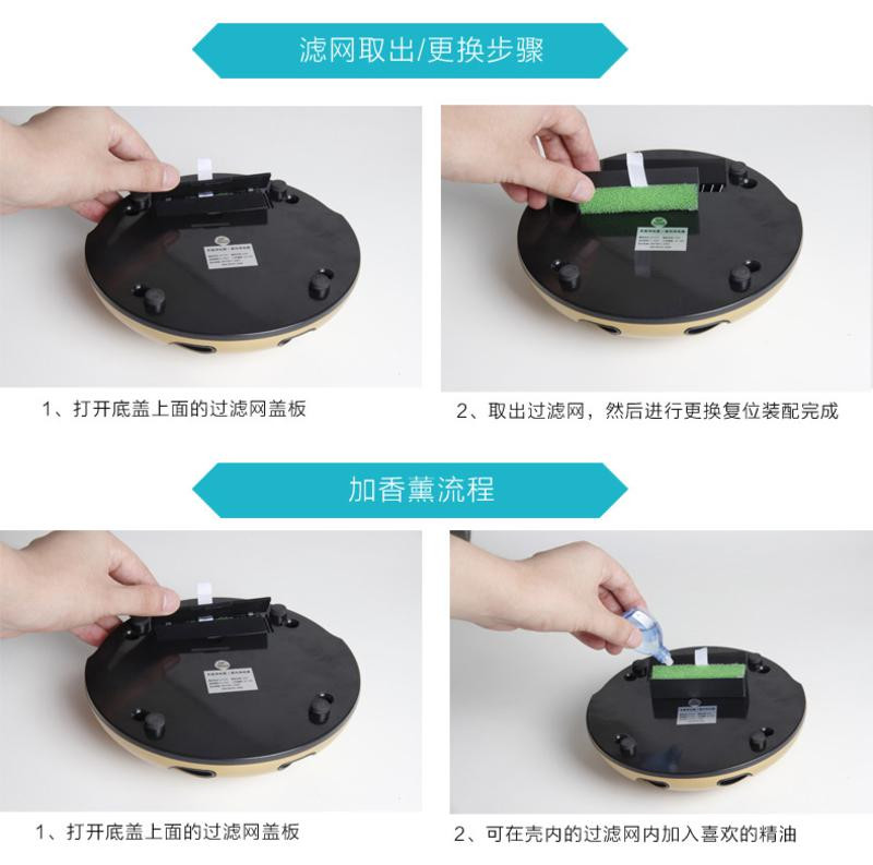 欧班尼 车载空气净化器 车内负离子 甲醛 PM2.5