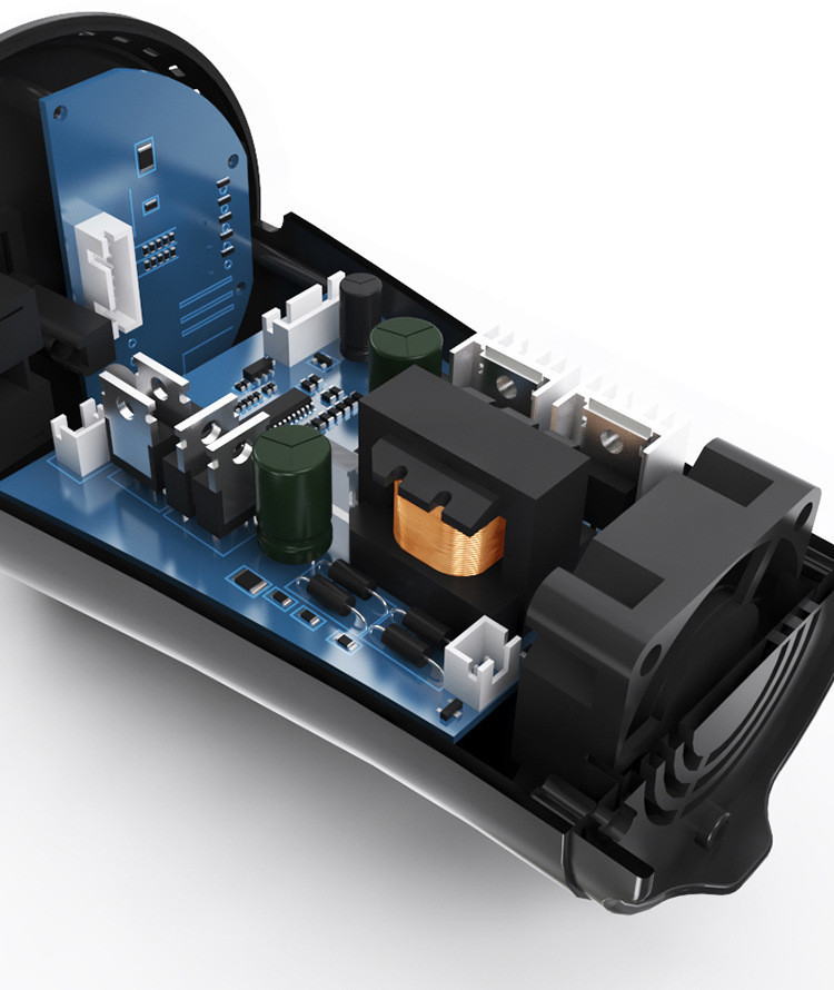 欧班尼 150W大功率车载充电器车载逆变器USB智能识别