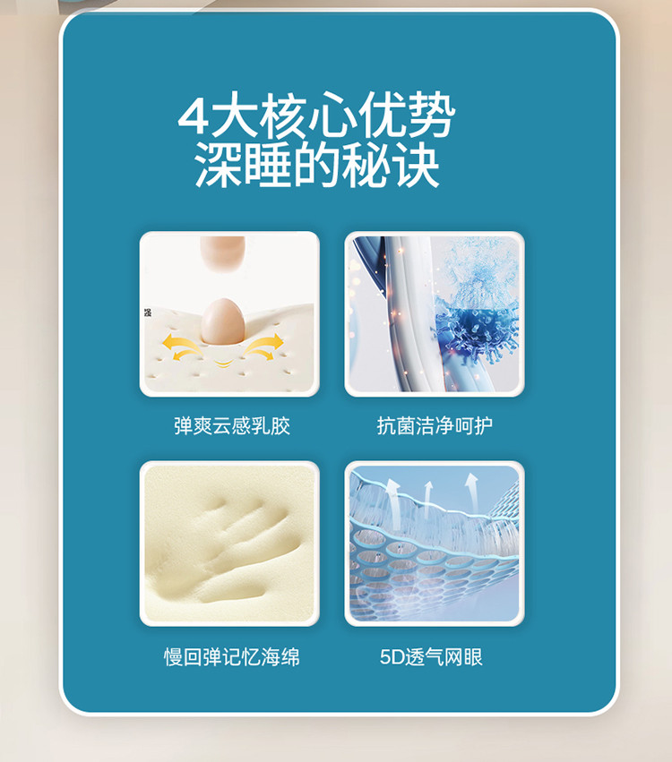 雅乐巢/GAGKUNEST 柔软舒适乳胶记忆海绵床垫床垫学生单人宿舍薄垫子0.9床