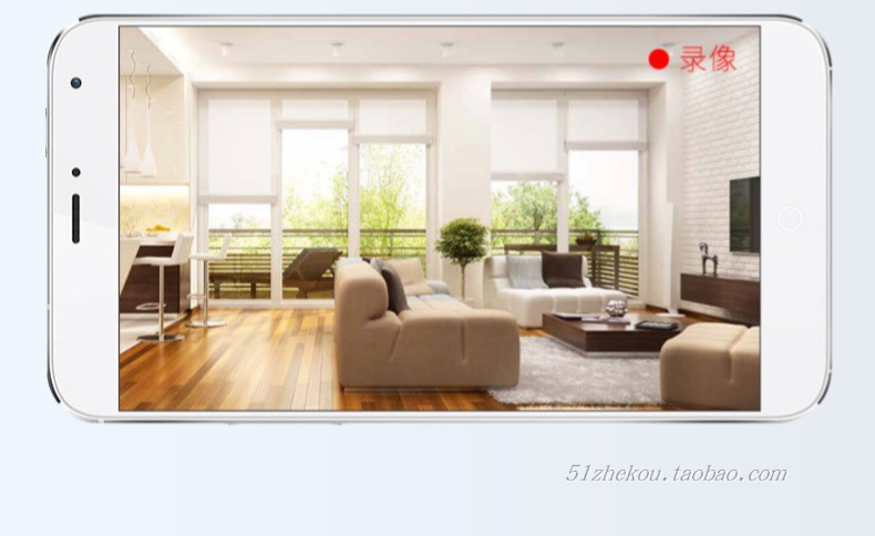 睿威仕高清夜视安防wifi家用监控器 1080p手机远程无线监控摄像头