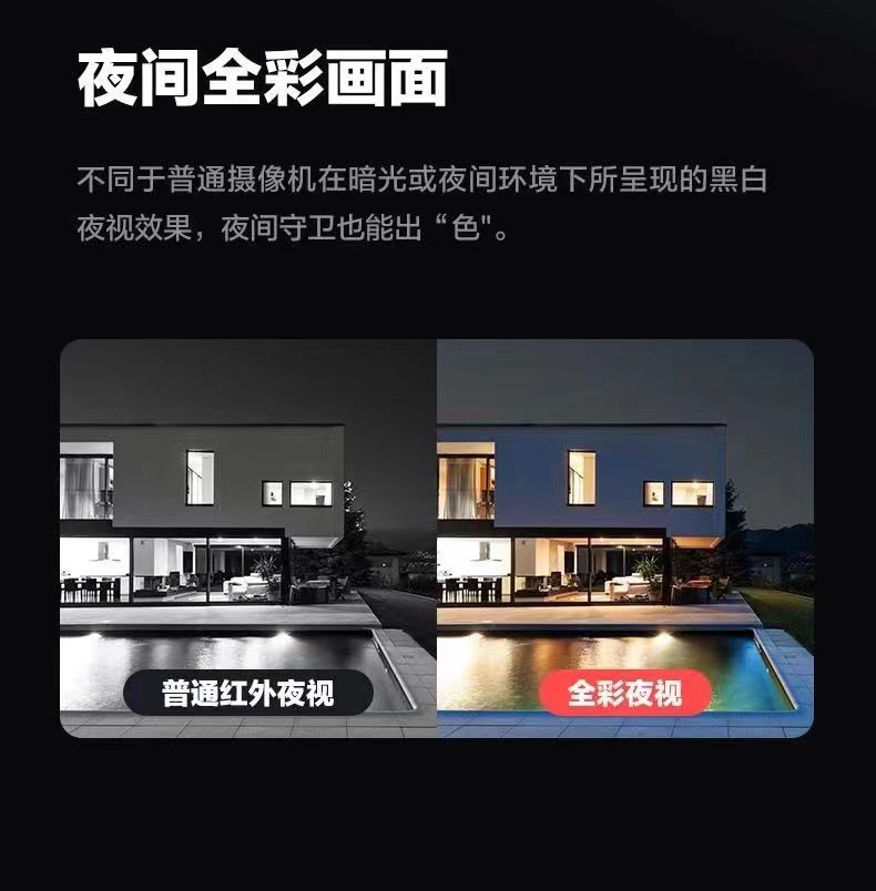 无线监控高清室外户外防水wifi监控器360度夜视安防网络摄像头