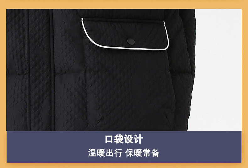 吉普盾 男士连帽加厚羽绒服冬季新款工装90白鸭绒上衣服日系