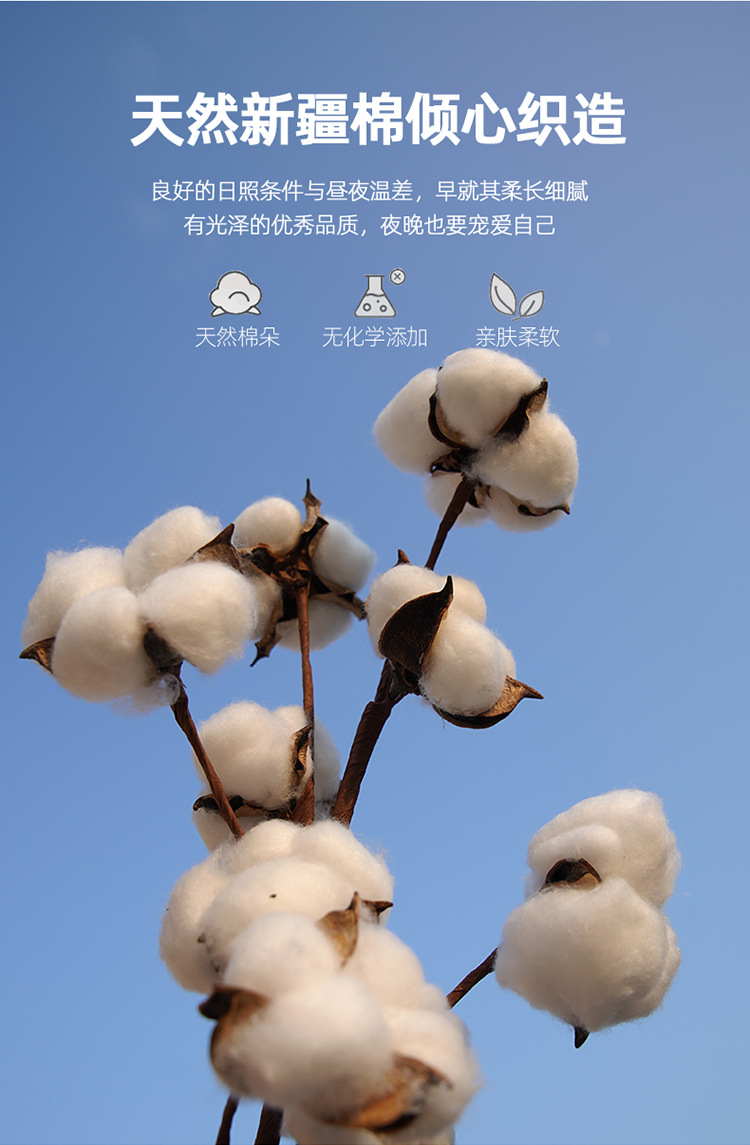 暖西施 100%新疆纯棉花夏被空调被双人可水洗全棉花薄被子