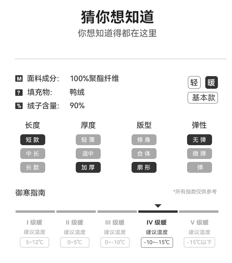 莱诗伯特 简欧冬季新款防水连帽羽绒服青年男士加厚短款新国标户外