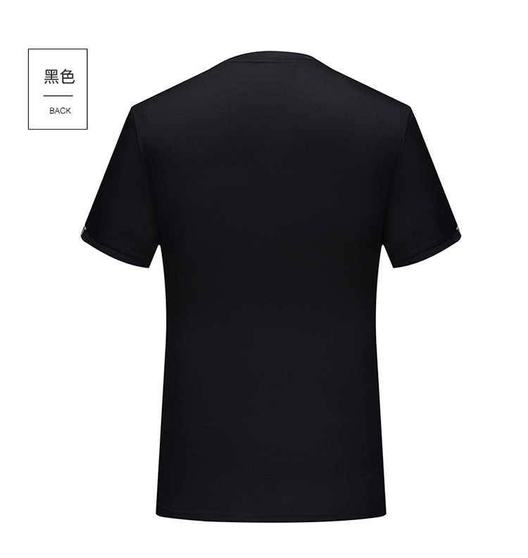莱诗伯特男装2020夏季新款纯色圆领短袖T恤男时尚休闲