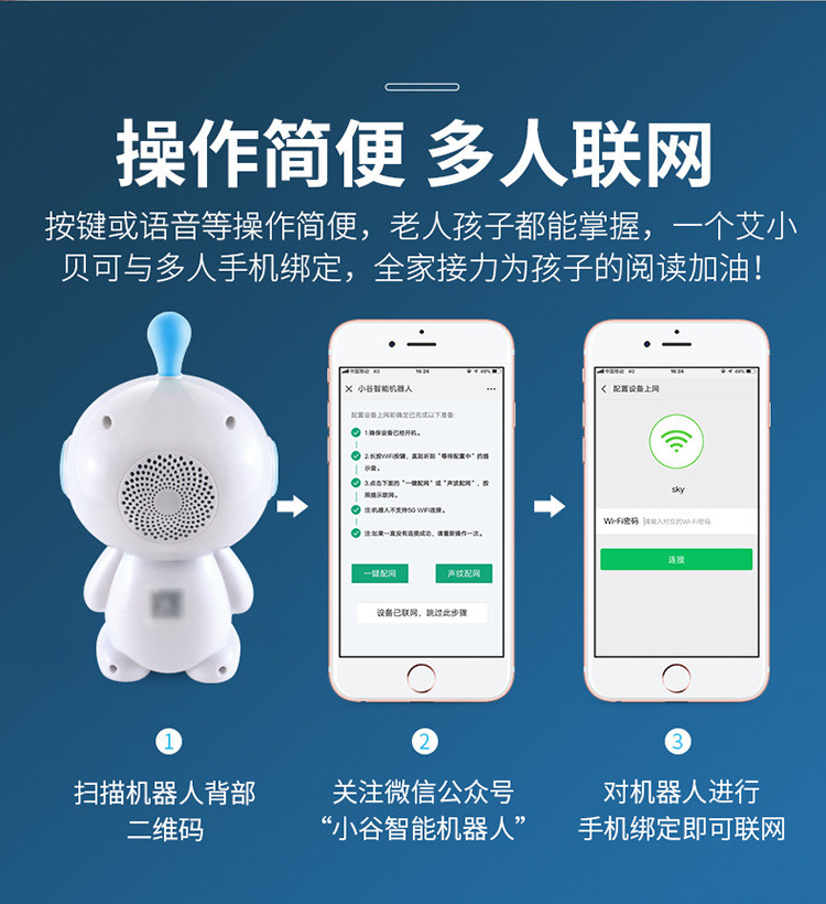 早教故事机儿童学习婴儿0-3-5-6周岁12宝宝8可连wifi机器音乐玩具