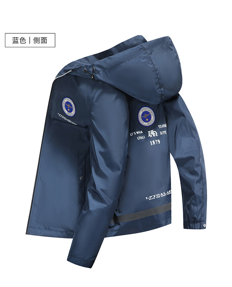 LANSBOTER/莱诗伯特 男装春季男士新款夹克上衣中青年休闲茄克衫jacket651