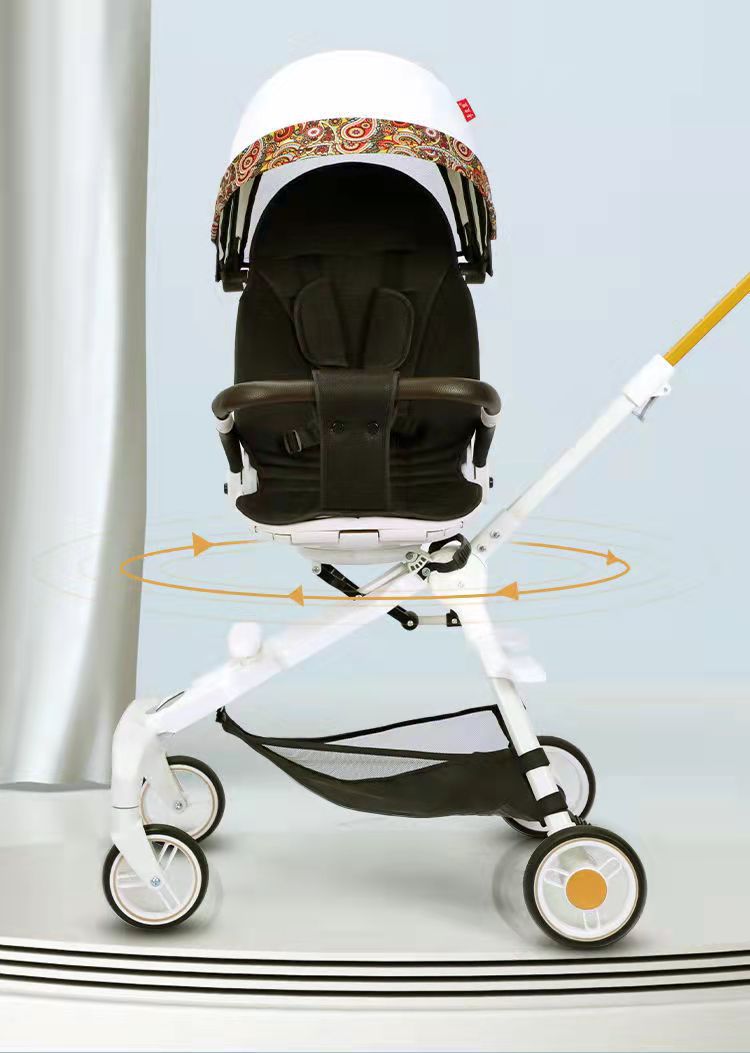 遛娃婴儿推车 可躺可坐高景观遛娃推车轻便可折叠双向儿童手推车