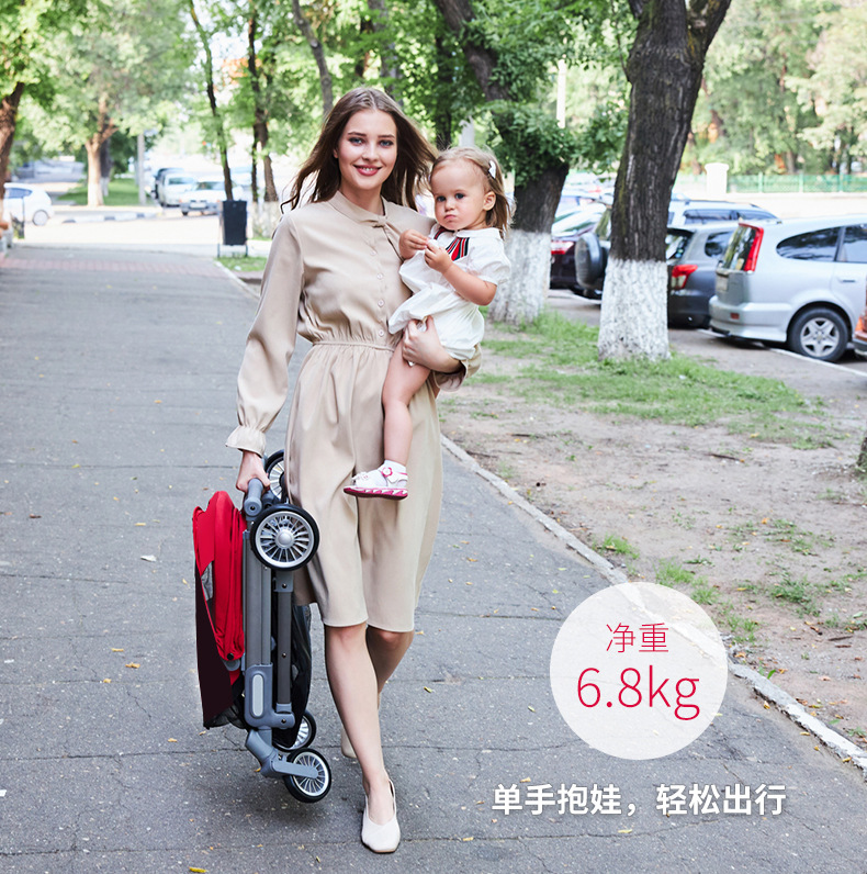 豪威 婴儿手推车新生儿轻便携伞车可坐躺可折叠宝宝儿童婴儿车