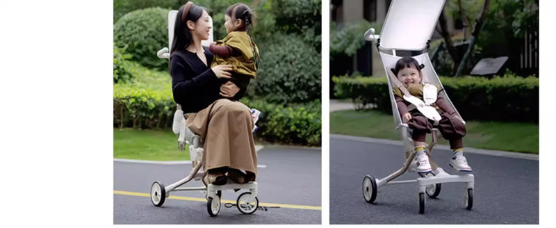 豪威 儿童婴儿推车遛娃1-5岁宝宝推车神器旅行车折叠
