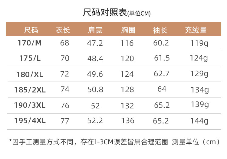 莱诗伯特 高充绒白鸭绒极寒羽绒服男士冬季新款短款连帽加厚保暖户外羽绒服