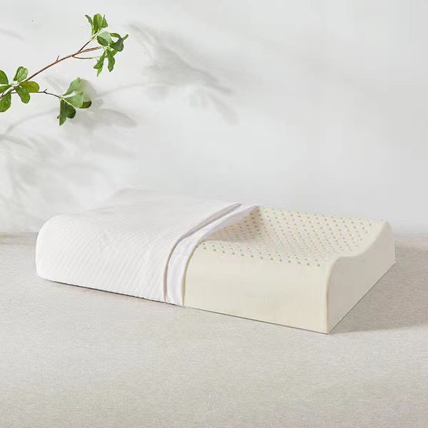 泰国希尔顿花园天然乳胶枕儿童乳胶枕芯护颈枕头简易装